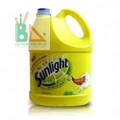 Nước rửa chén Sunlight can 3,6kg - hương chanh