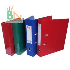 Bìa còng DK A4 7cm 2 mặt si - Xanh dương