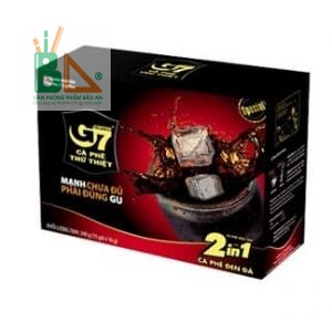 Cafe Trung Nguyên G7 đen 2 in 1 - 15 gói x 16g