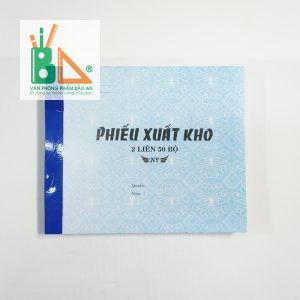 Phiếu xuất kho 2 liên A5