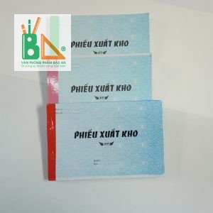 Phiếu xuất kho 1 liên 13x19cm