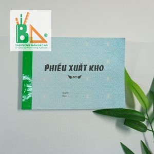 Phiếu xuất kho 3 liên 13x19cm