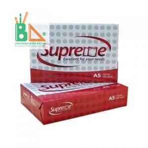 Giấy A5 Supreme 70 gsm