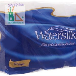 Giấy vệ sinh Watersilk lốc 12