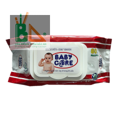 Khăn giấy ướt Baby Care 80 tờ