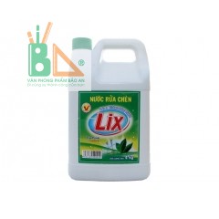 Nước rửa chén Lix can 4Kg