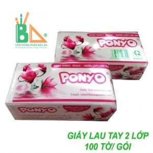 Khăn giấy lau tay Ponyo